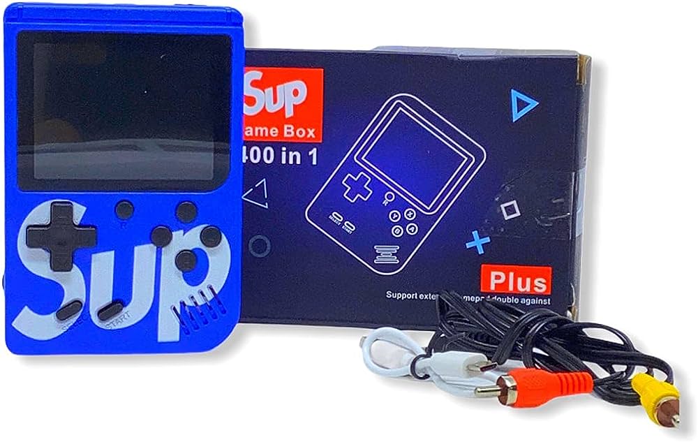 Video Game Portátil Mini Game Sup Game Box Plus 400 Jogos Retrô